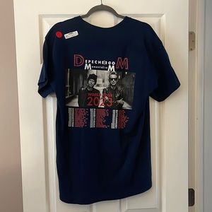 Depeche Mode Memento Mori Tour Navy blue T-Shirt